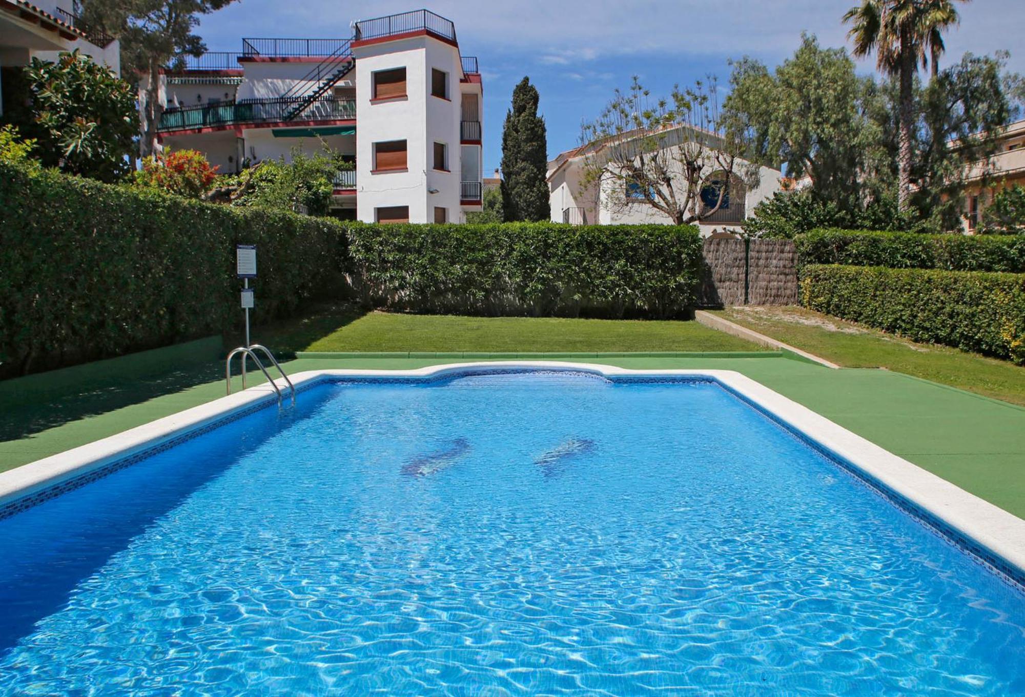 At044 Cerca De La Playa, Con Piscina Y Airco Torredembarra Exterior foto
