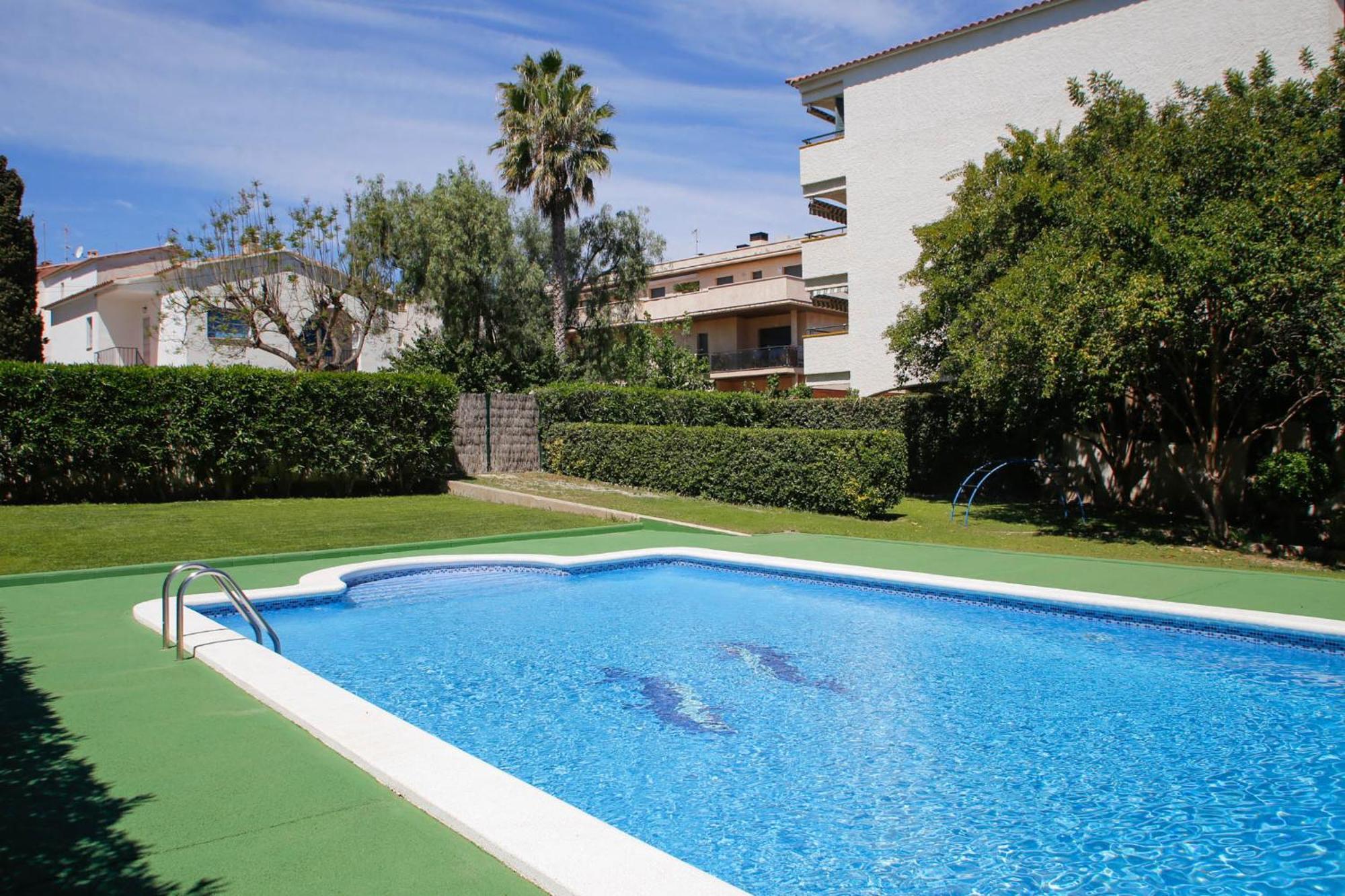 At044 Cerca De La Playa, Con Piscina Y Airco Torredembarra Exterior foto